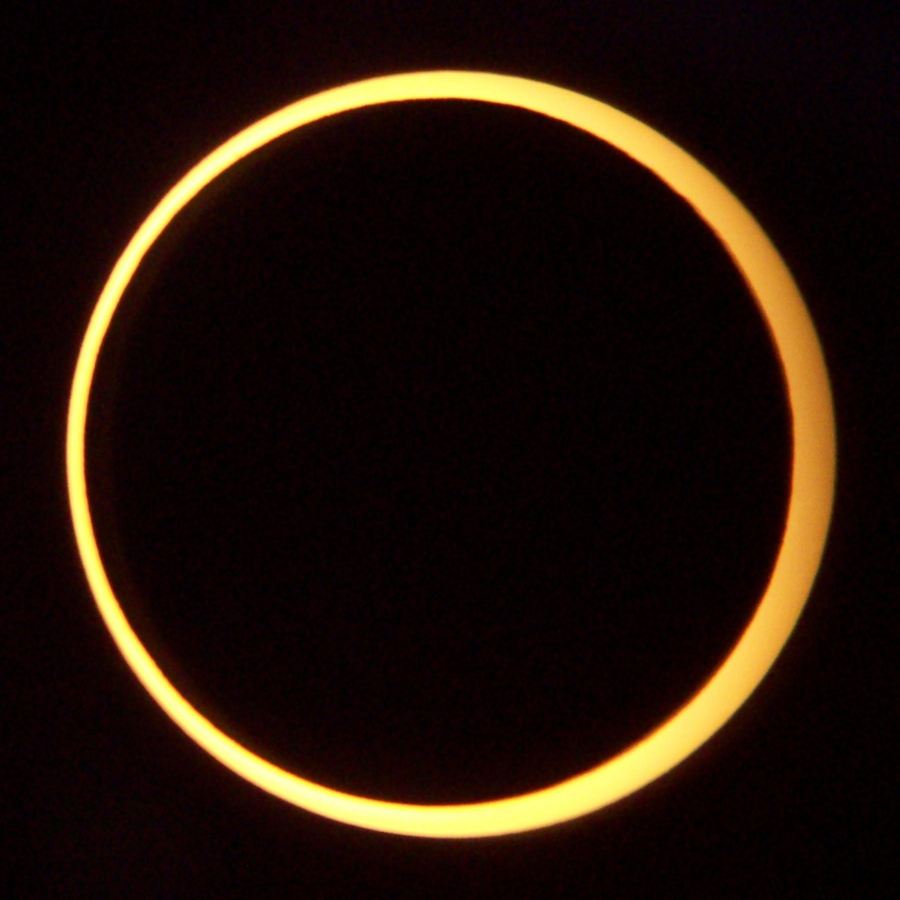annular eclipse photo