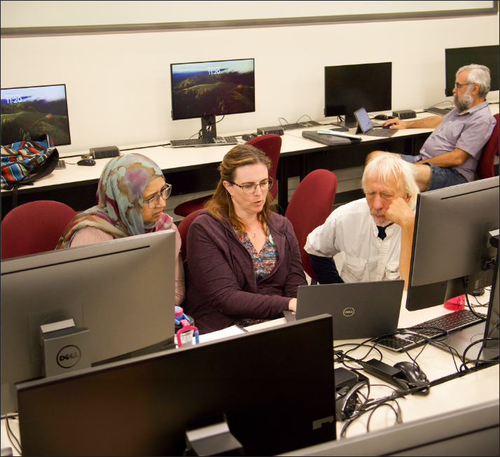 Educators collaborating at a CEMC event