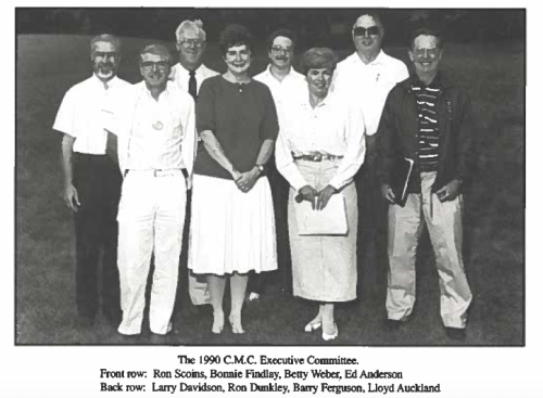 Ron Dunkley pictured with CEMC colleagues